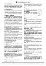 Preview for 4 page of IMER USA 1188795 Manual Instruction And Parts List