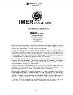 Preview for 14 page of IMER USA MINUTEMAN Instruction Manual