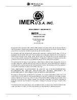 Preview for 16 page of IMER USA WHEELMAN 1105422 Instruction Manual