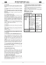 Preview for 11 page of IMER 1105650 Operating, Maintenance, Spare Parts Manual