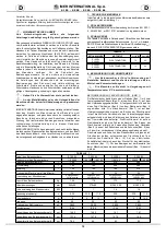 Preview for 12 page of IMER 1105650 Operating, Maintenance, Spare Parts Manual