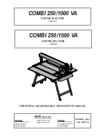 IMER 1188174 Operating, Maintenance, Spare Parts Manual предпросмотр