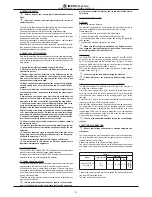 Предварительный просмотр 3 страницы IMER 1188174 Operating, Maintenance, Spare Parts Manual