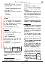 Предварительный просмотр 18 страницы IMER 1188560 Operating, Maintenance, Spare Parts Manual