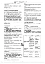 Preview for 5 page of IMER 1188804 Manual Instruction And Parts List