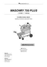 IMER 1188863 Operating, Maintenance, Spare Parts Manual preview