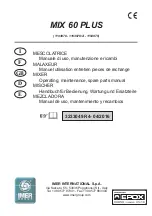 Preview for 1 page of IMER 1193978 Operating, Maintenance, Spare Parts Manual