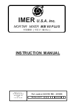 IMER 1193981 Instruction Manual preview