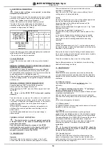 Preview for 4 page of IMER COMBI 250 VA Operating, Maintenance, Spare Parts Manual