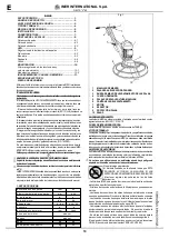 Предварительный просмотр 10 страницы IMER DELTA V 60 Operating, Maintenance, Spare Parts Manual