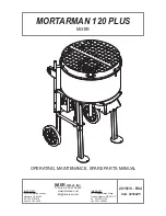 Предварительный просмотр 1 страницы IMER MORTARMAN 120 PLUS Operating, Maintenance, Spare Parts Manual