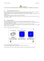 Preview for 21 page of Imesa FLATWORK IRONER Installation And Use Instructions And Warnings