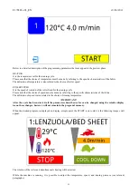 Preview for 22 page of Imesa FLATWORK IRONER Installation And Use Instructions And Warnings