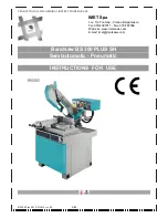 IMET Spa BS 300 PLUS SH Instructions For Use Manual preview