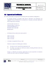 Preview for 18 page of IMET B014 Technical Manual