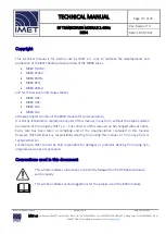 Preview for 2 page of IMET B034 Technical Manual