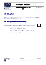 Preview for 7 page of IMET B034 Technical Manual