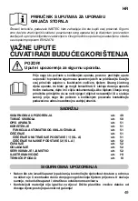 Preview for 51 page of Imetec 16022 Operating Instructions Manual