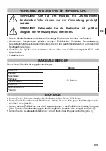 Preview for 31 page of Imetec 61401 User Instructions