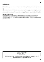 Preview for 50 page of Imetec 80505 Instructions Manual