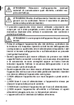 Preview for 4 page of Imetec B6602 Instructions For Use Manual