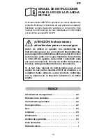 Предварительный просмотр 21 страницы Imetec B8 100 Operating Instructions Manual