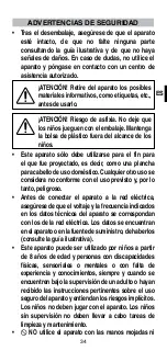 Preview for 37 page of Imetec Bellissima 11642 My Pro Straight and Waves Instructions For Use Manual