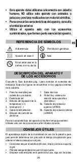 Preview for 39 page of Imetec Bellissima 11642 My Pro Straight and Waves Instructions For Use Manual