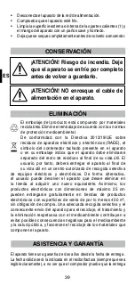 Preview for 42 page of Imetec Bellissima 11642 My Pro Straight and Waves Instructions For Use Manual