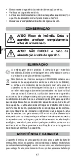 Preview for 50 page of Imetec Bellissima 11642 My Pro Straight and Waves Instructions For Use Manual