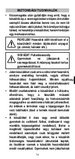 Preview for 77 page of Imetec Bellissima 11642 My Pro Straight and Waves Instructions For Use Manual