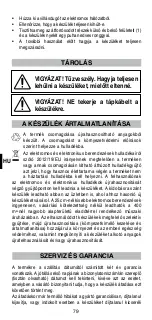 Preview for 82 page of Imetec Bellissima 11642 My Pro Straight and Waves Instructions For Use Manual