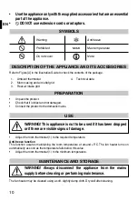 Preview for 12 page of Imetec C2-200 4014 Operating Instructions Manual