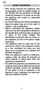 Preview for 12 page of Imetec C7003 Operating Instructions Manual