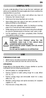 Preview for 15 page of Imetec C7003 Operating Instructions Manual