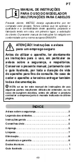 Preview for 51 page of Imetec C7003 Operating Instructions Manual