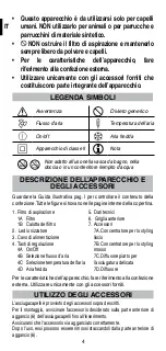 Preview for 6 page of Imetec Creativity 4 You S0701 Instructions For Use Manual