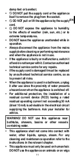 Preview for 13 page of Imetec Creativity 4 You S0701 Instructions For Use Manual