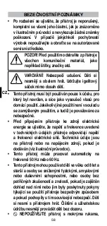 Preview for 60 page of Imetec Creativity 4 You S0701 Instructions For Use Manual