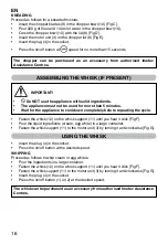 Preview for 18 page of Imetec D6401 Operating Instructions Manual