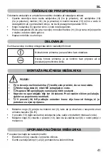 Preview for 43 page of Imetec D6401 Operating Instructions Manual