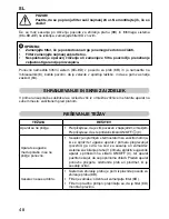 Preview for 50 page of Imetec DUETTA I9701 Operating Instructions Manual