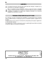 Preview for 58 page of Imetec DUETTA I9701 Operating Instructions Manual