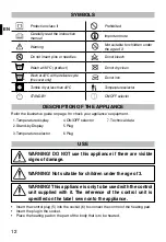 Preview for 14 page of Imetec E0802 Operating Instructions Manual