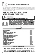 Предварительный просмотр 8 страницы Imetec E0806 Operating Instructions Manual