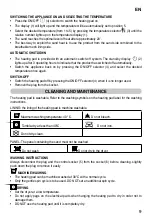 Предварительный просмотр 11 страницы Imetec E0809 Operating Instructions Manual