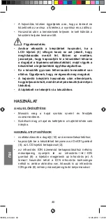 Preview for 42 page of Imetec E8101 Instructions For Use Manual