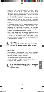 Preview for 43 page of Imetec E8101 Instructions For Use Manual