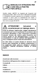 Preview for 3 page of Imetec E8601 Instructions For Use Manual