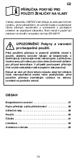 Preview for 59 page of Imetec E8601 Instructions For Use Manual